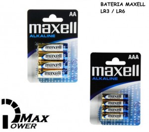 bateria maxell lr3 i lr61.27