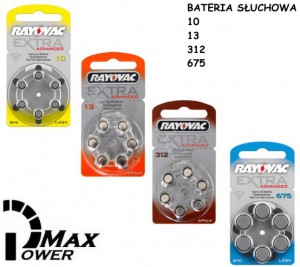 bateria sluchowa rayovac1.96