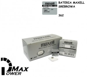 bateria srebrowa maxell 362-3.36